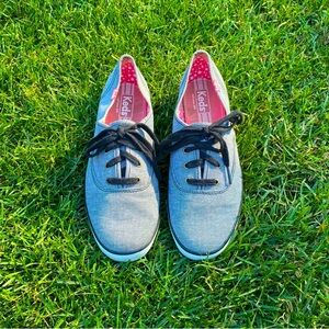 Keds Charcoal Canvas Sneakers